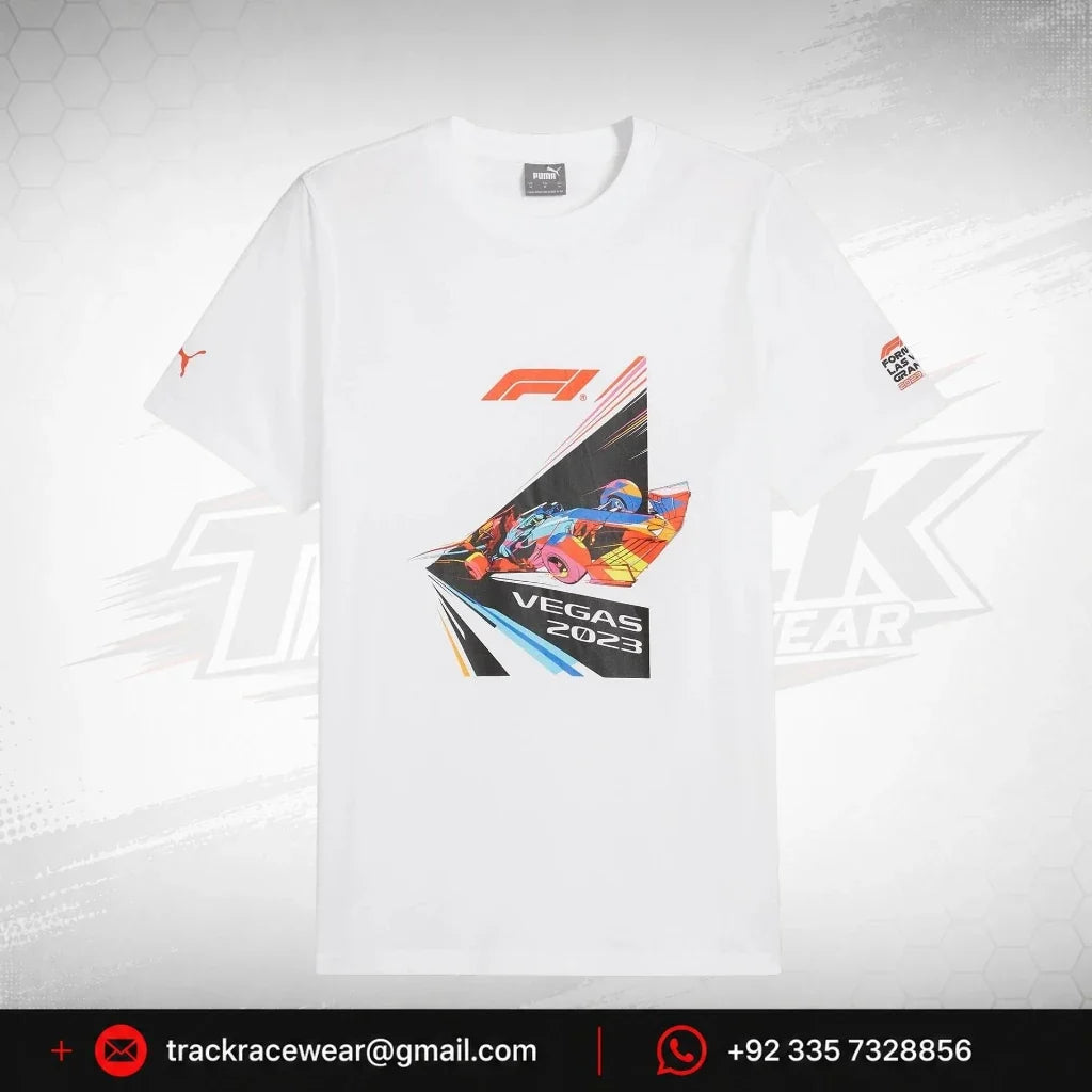 Formula 1 Tech Limited Edition Las Vegas GP T-Shirt - White
