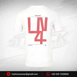 McLaren F1 Lando Norris Silverstone T-Shirt - White/Black