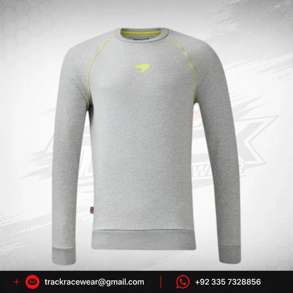 McLaren F1 Lando Norris Special Edition Silverstone GP Sweatshirt - Grey