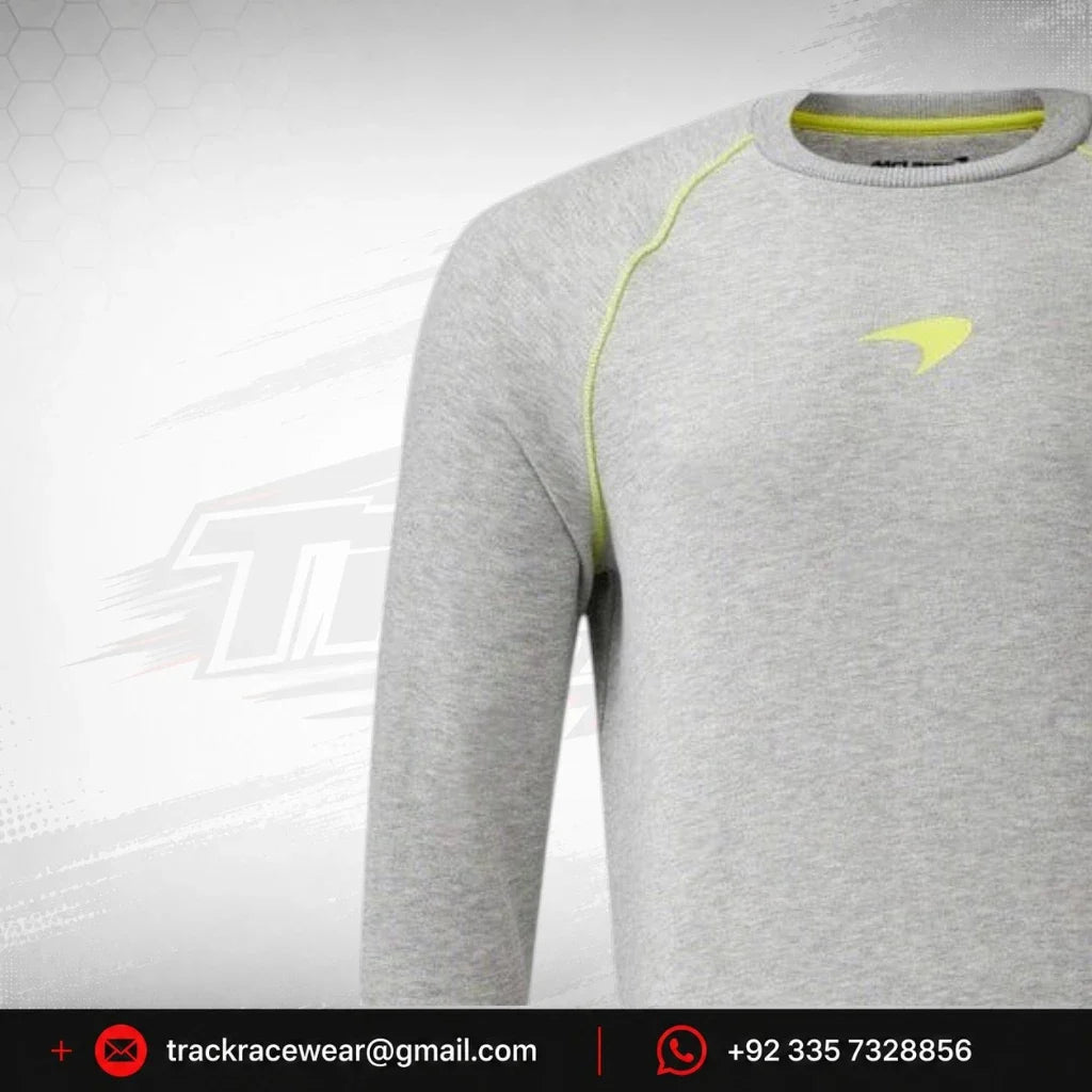 McLaren F1 Lando Norris Special Edition Silverstone GP Sweatshirt - Grey