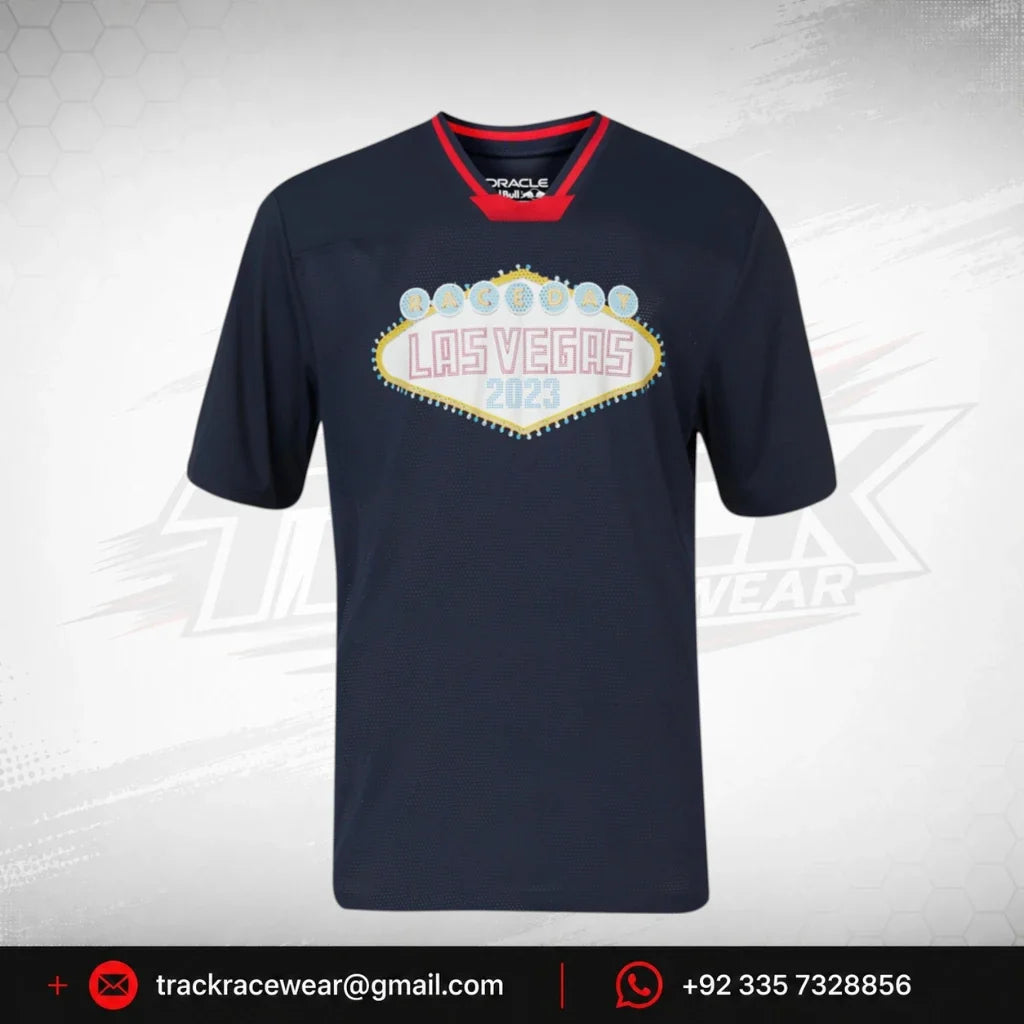 Red Bull Racing F1 Special Edition Las Vegas GP T-Shirt-Navy