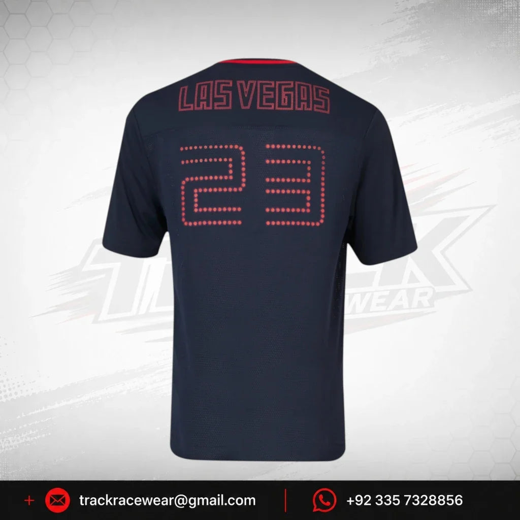 Red Bull Racing F1 Special Edition Las Vegas GP T-Shirt-Navy