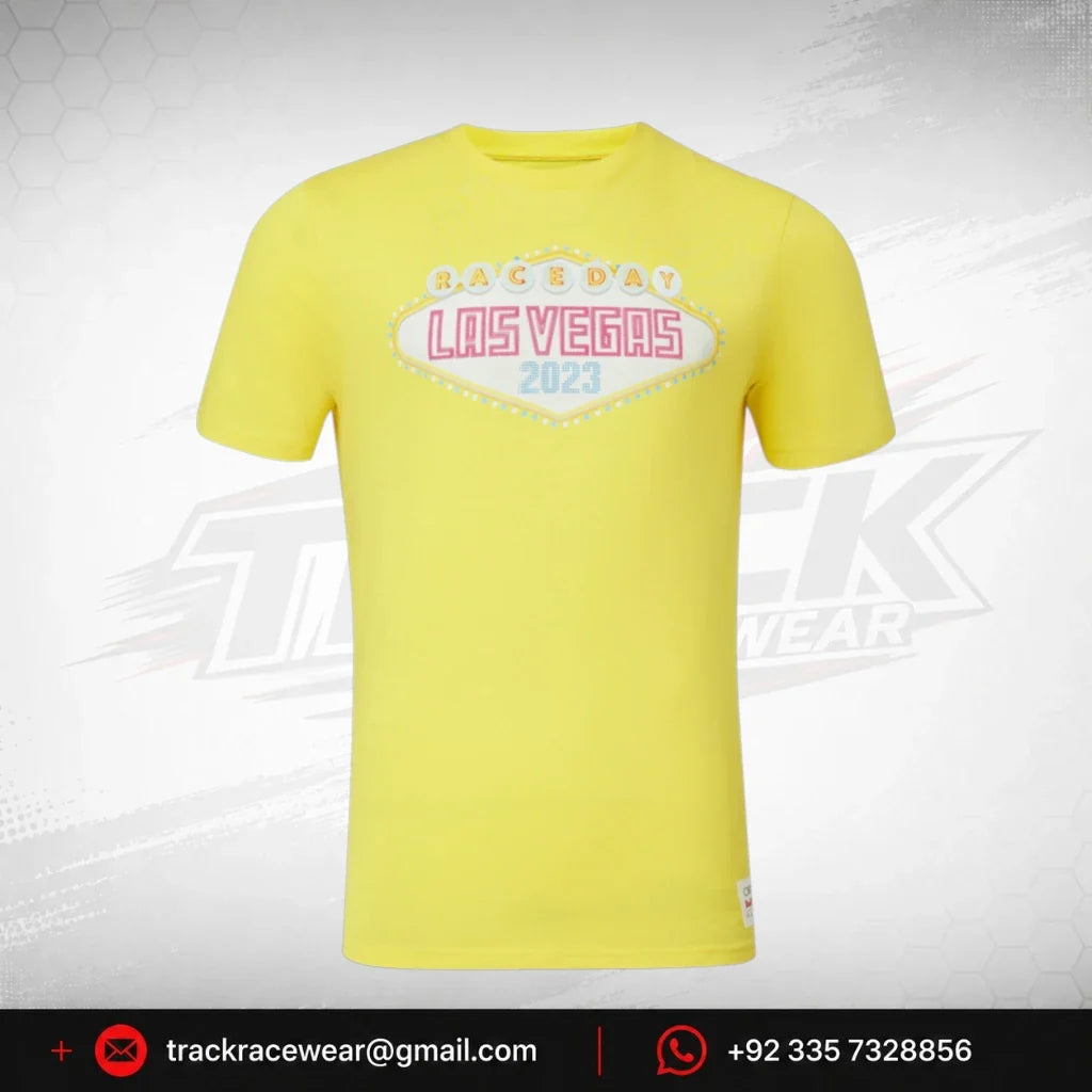 Red Bull Racing F1 Special Edition Las Vegas GP T-Shirt - Yellow