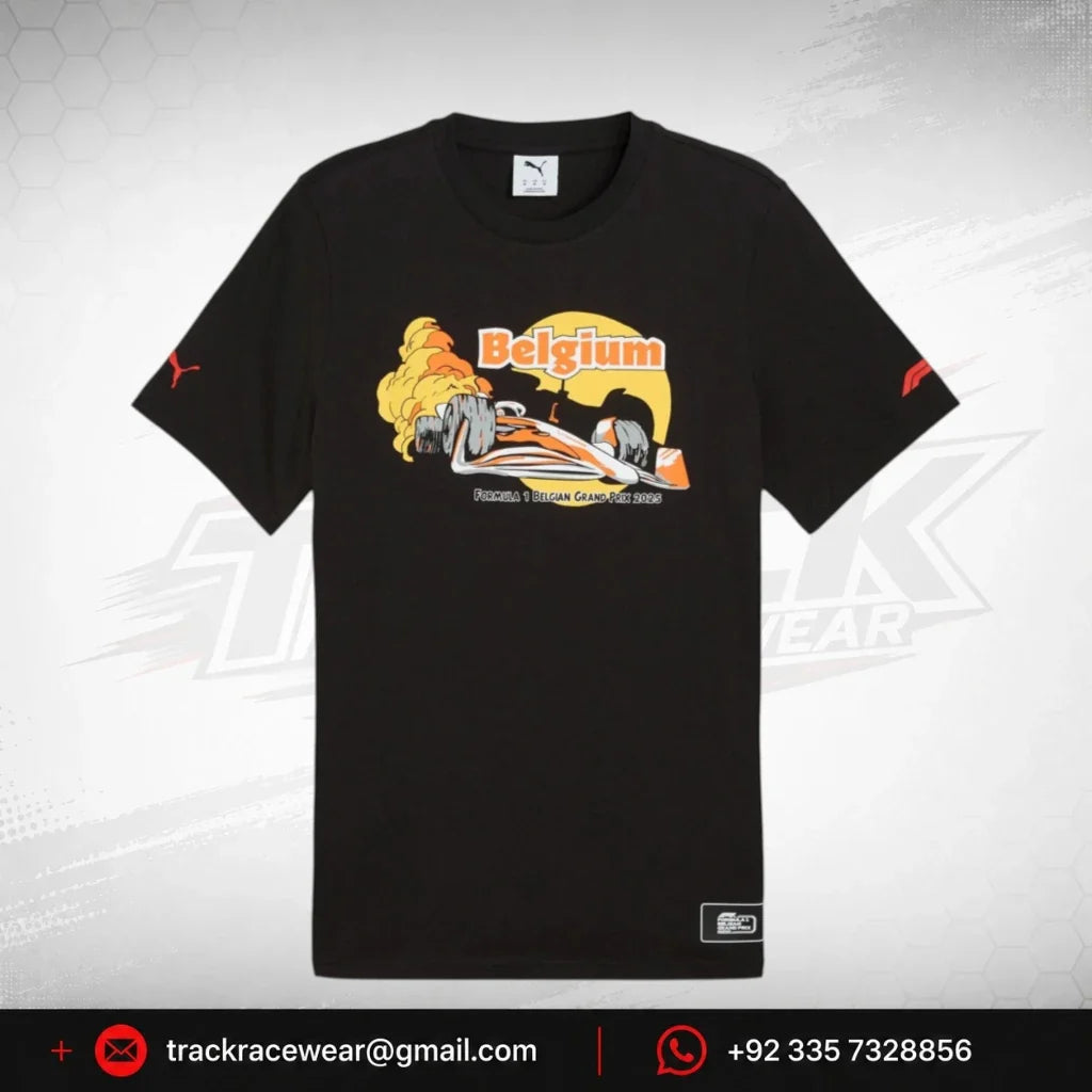 Formula 1 Tech Collection F1 Belgium GP T-Shirt - Black