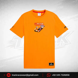 Formula 1 Tech Collection F1 Belgium GP T-Shirt - Orange Glo