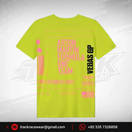 Aston Martin F1 Limited Edition Las Vegas GP Graphic T-Shirt - Lime