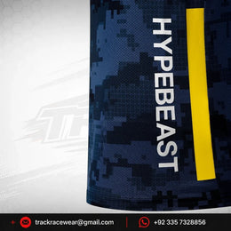 Red Bull Racing F1 x HypeBeast 2025 Special Edition Track Polo Shirt - Navy