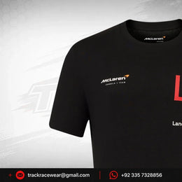 McLaren F1 Lando Norris Silverstone T-Shirt - White/Black