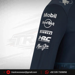 Red Bull Racing F1 x HypeBeast 2025 Special Edition 1/4 Zip Sweatshirt - Navy