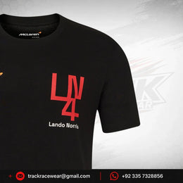 McLaren F1 Lando Norris Silverstone T-Shirt - White/Black