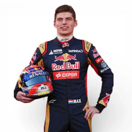 Max Verstappen 2015 Scuderia Toro Rosso Red Bull F1 Vintage Race Suit