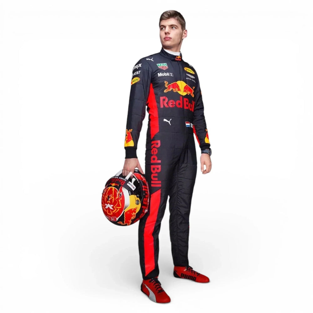 Max Verstappen 2017 Race Worn Red Bull Racing F1 Suit