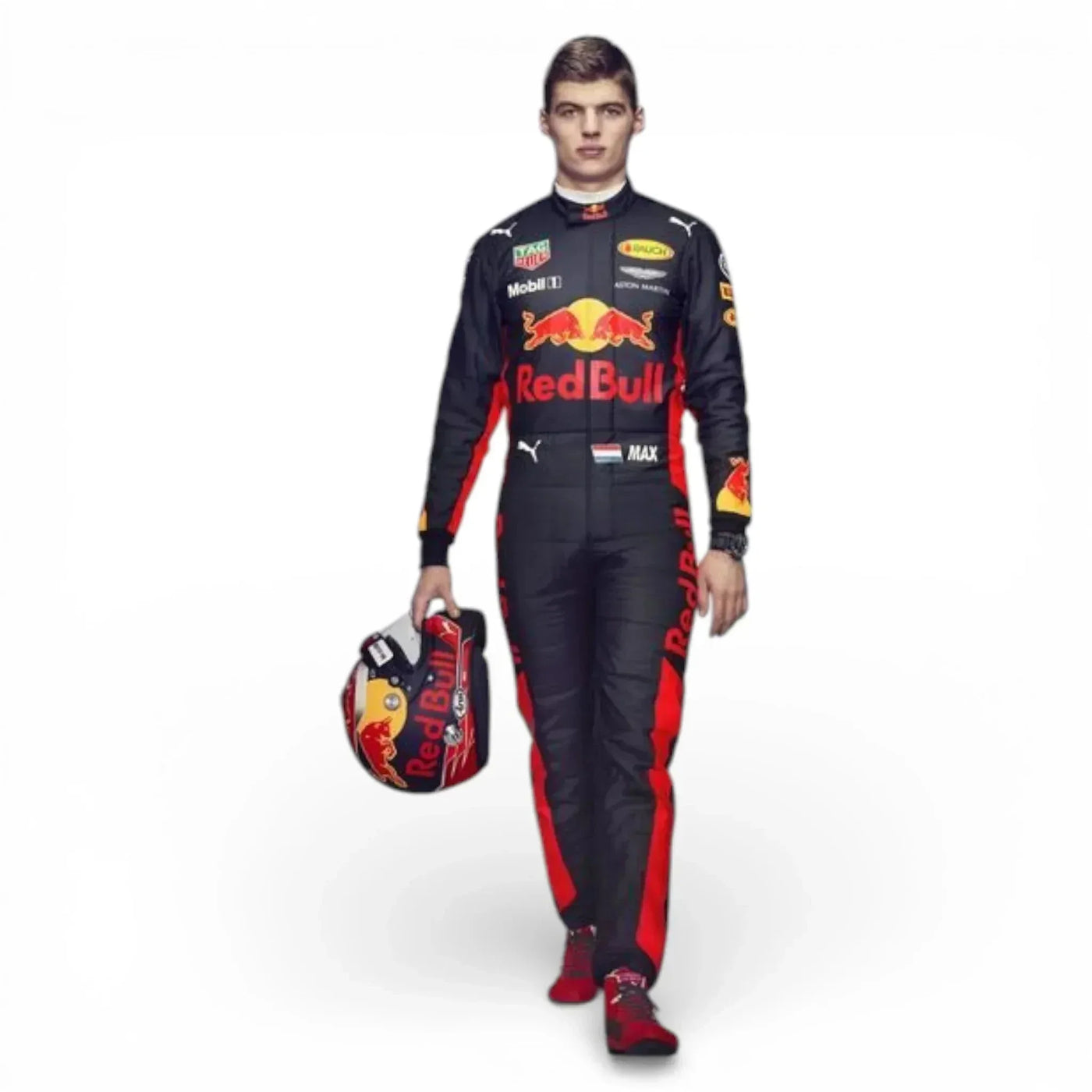Max Verstappen 2017 Race Worn Red Bull Racing F1 Suit