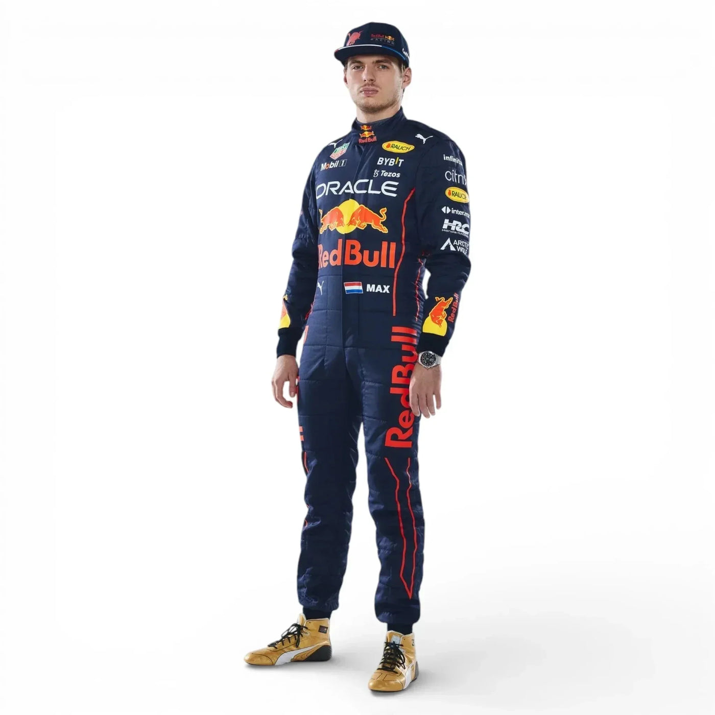 Max Verstappen 2022 Formula 1 Red Bull Racing Team Suit Replica