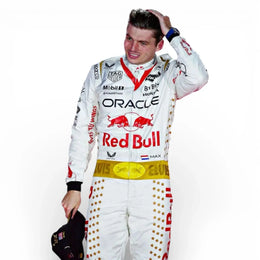 Max Verstappen 2023 Las Vegas Grand Prix Red Bull F1 Race Suit