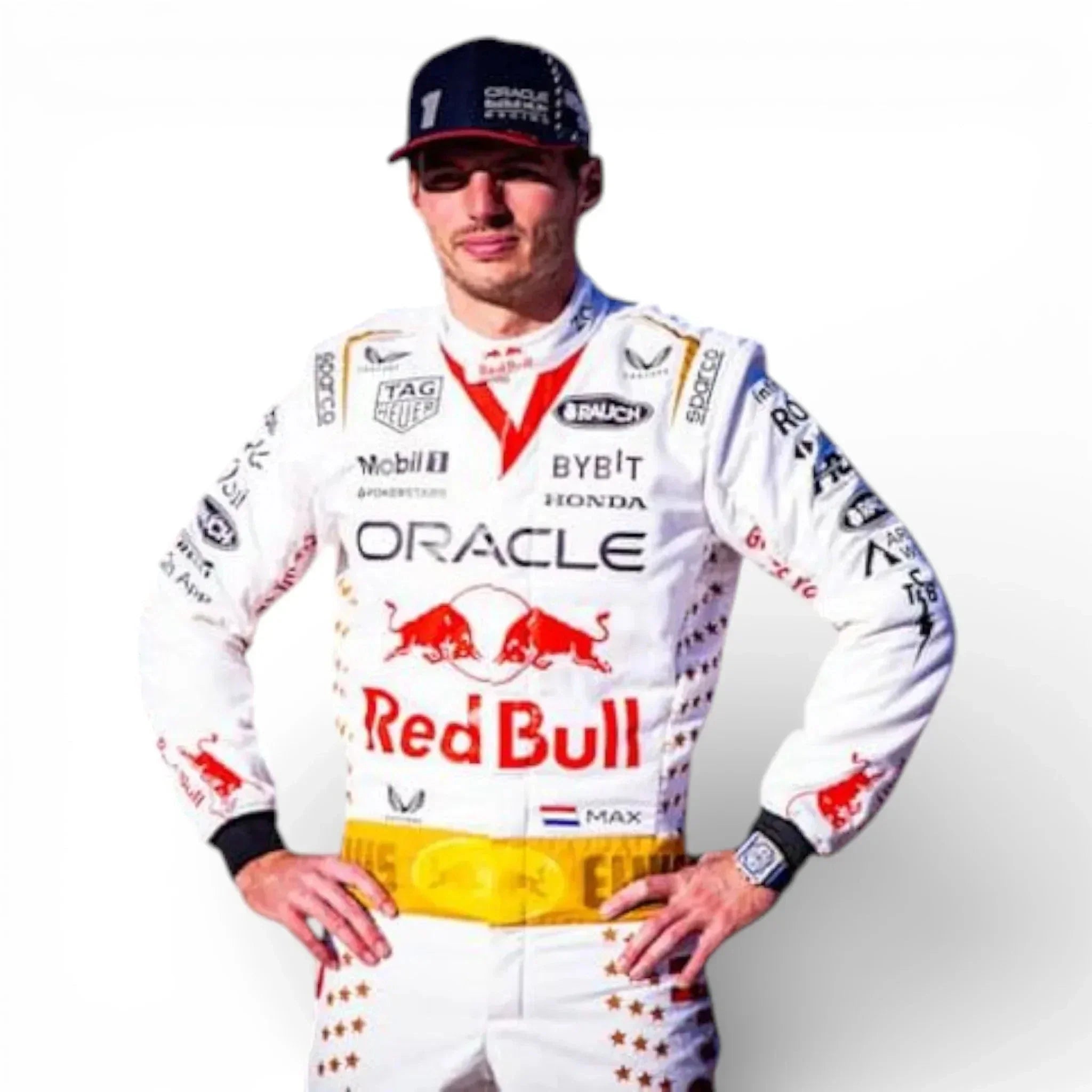 Max Verstappen 2023 Las Vegas Grand Prix Red Bull F1 Race Suit