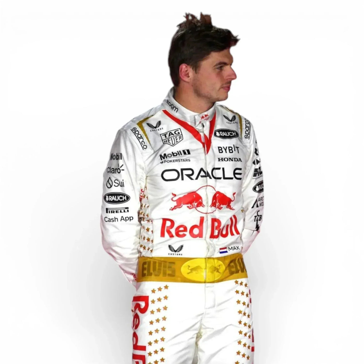 Max Verstappen 2023 Las Vegas Grand Prix Red Bull F1 Race Suit