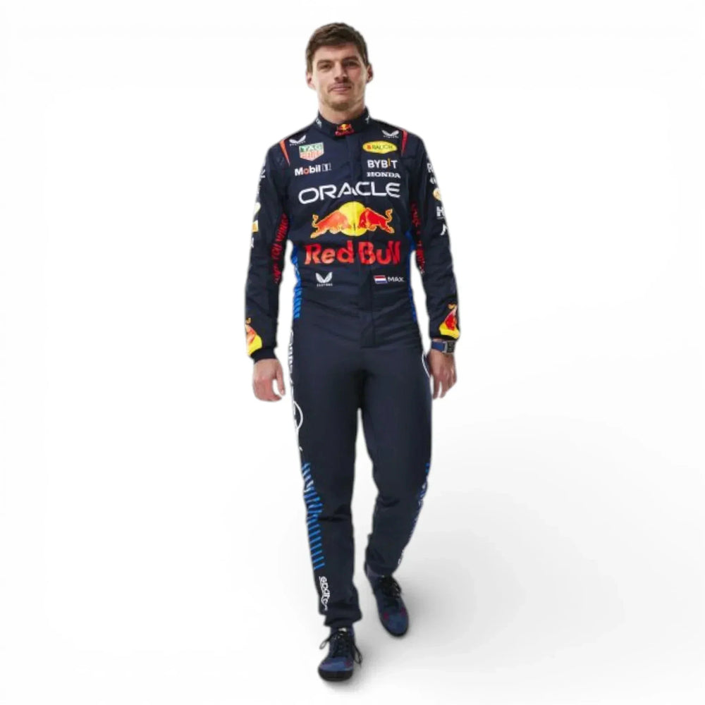 Max Verstappen 2024 Oracle Red Bull Racing Formula 1 Team Race Suit