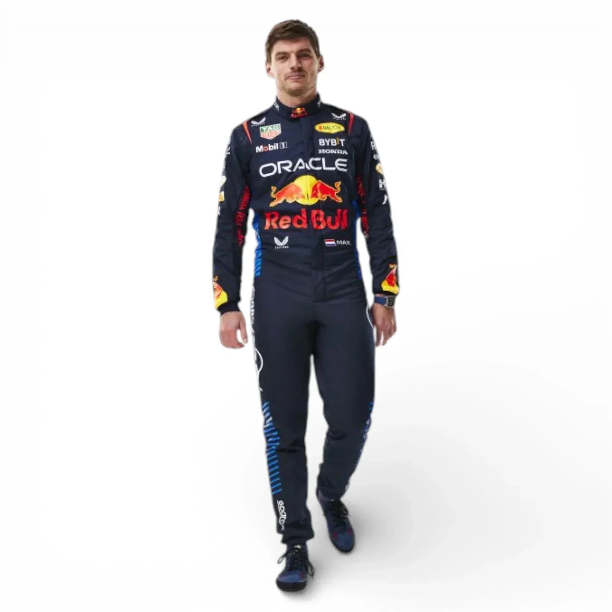 Max Verstappen 2024 Oracle Red Bull Racing Formula 1 Team Race Suit