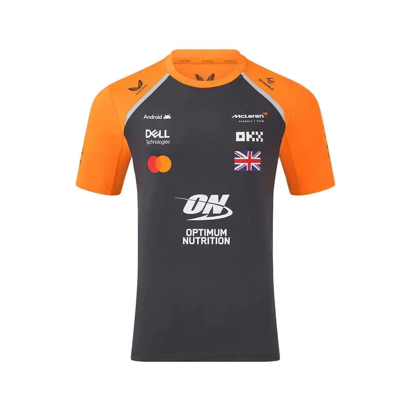 McLaren F1 2025 Lando Norris Driver T-shirt black and orange