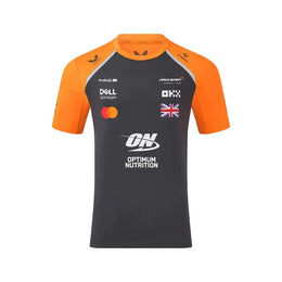 McLaren F1 2025 Lando Norris Driver T-shirt black and orange