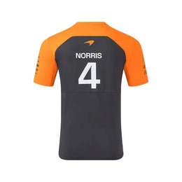 McLaren F1 2025 Lando Norris Driver T-shirt black and orange