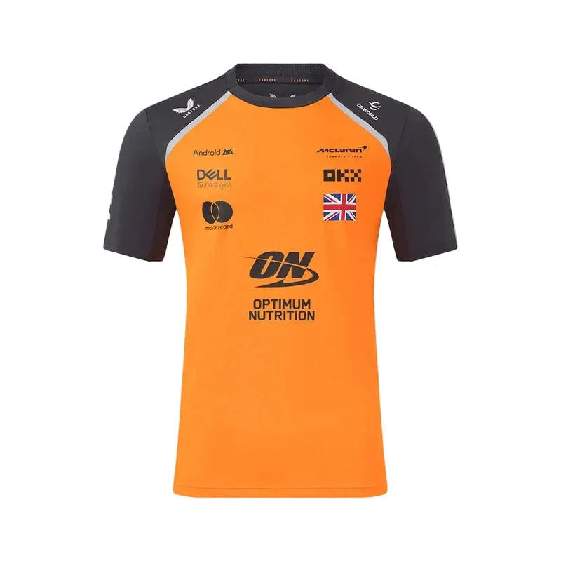 McLaren F1 2025 Lando Norris Driver T-shirt orange and black