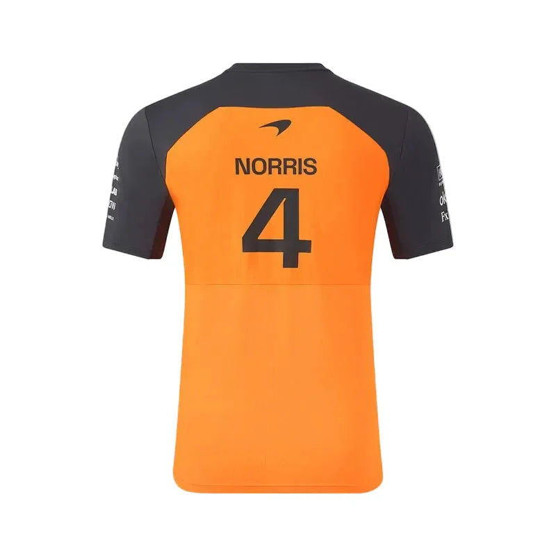 McLaren F1 2025 Lando Norris Driver T-shirt orange and black