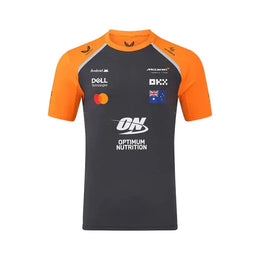 McLaren F1 2025 Oscar Piastri Driver T-shirt black and orange