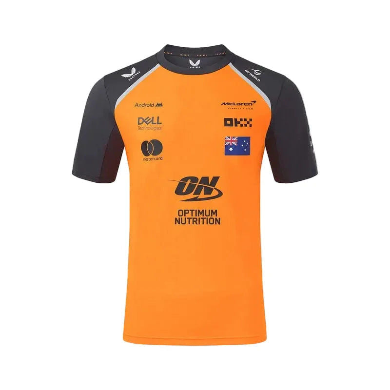 McLaren F1 2025 Oscar Piastri Driver T-shirt orange and black