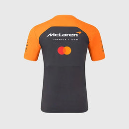McLaren F1 2025 Team Set Up T-shirt black and orange