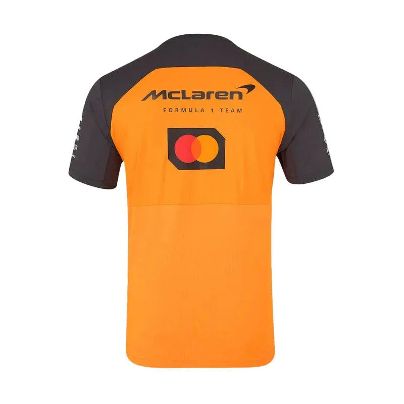 McLaren F1 2025 Team Set Up T-shirt orange and black