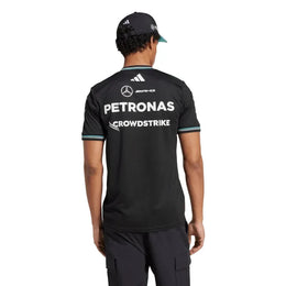 Mercedes-AMG F1 adidas 2025 Authentic Driver T-shirt black