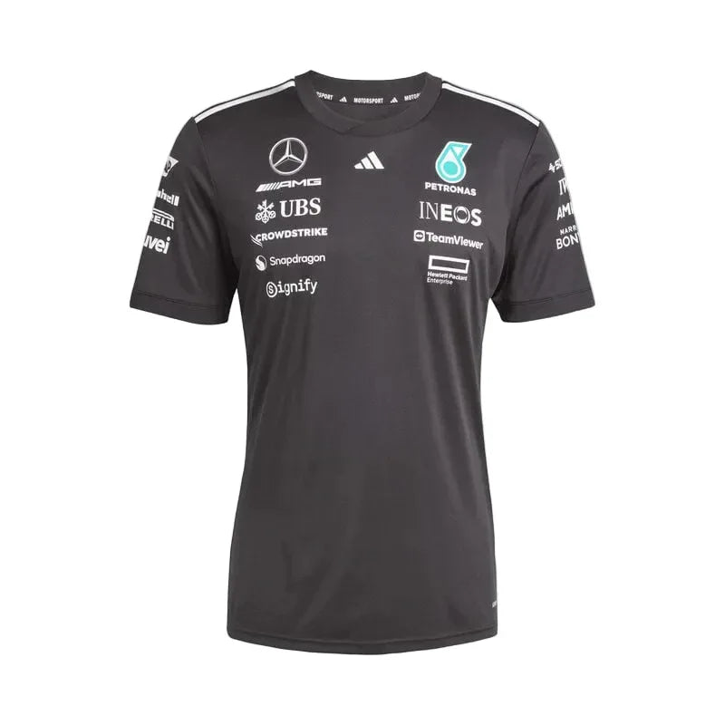 Mercedes-AMG F1 adidas 2025 Driver T-shirt black