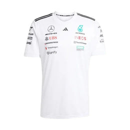 Mercedes-AMG F1 adidas 2025 Driver T-shirt white
