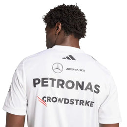 Mercedes-AMG F1 adidas 2025 Driver T-shirt white