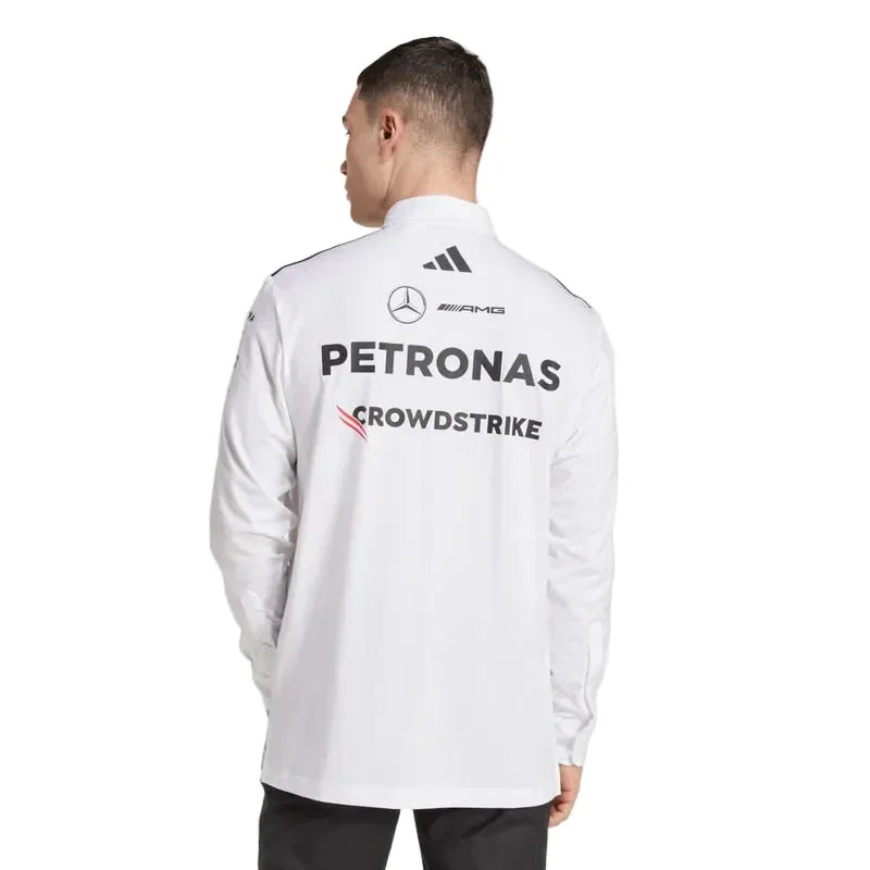 Mercedes-AMG F1 adidas 2025 Long Sleeve Team Polo