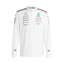 Mercedes-AMG F1 adidas 2025 Long Sleeve Team Polo
