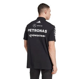 Mercedes-AMG F1 adidas 2025 Team Polo black