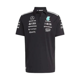 Mercedes-AMG F1 adidas 2025 Team Polo black