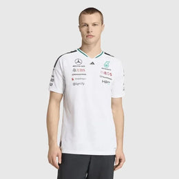 Mercedes-AMG F1 adidas 2026 Team Authentic Driver T-shirt White