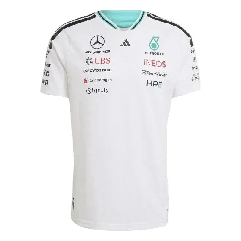 Mercedes-AMG F1 adidas 2026 Team Authentic Driver T-shirt White