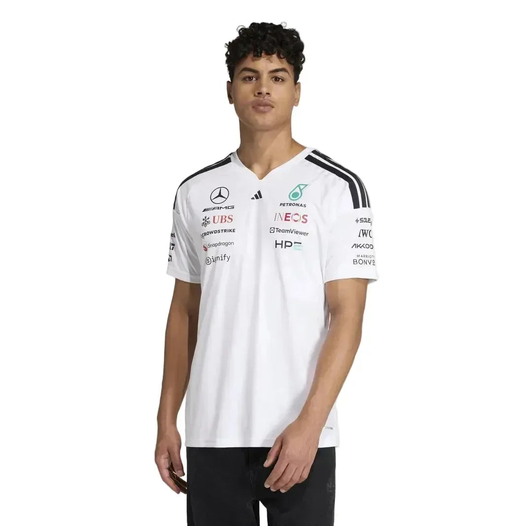 Mercedes-AMG F1 adidas 2026 Team Driver T-shirt White