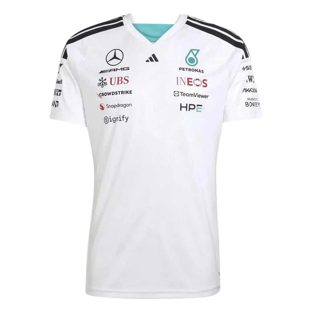 Mercedes-AMG F1 adidas 2026 Team Driver T-shirt White