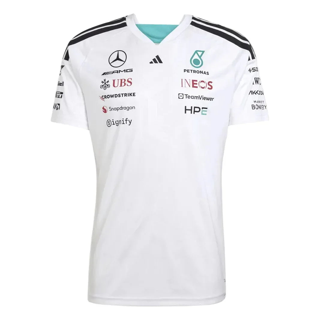 Mercedes-AMG F1 adidas 2026 Team Driver T-shirt White