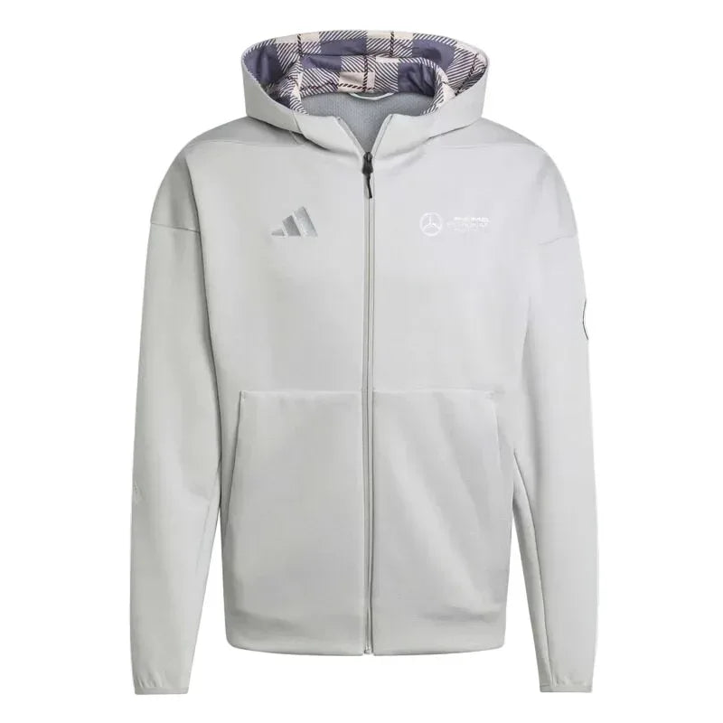 Mercedes-AMG F1 Silver Arrows Full-Zip Hoodie