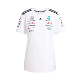 Mercedes-AMG F1 Women's adidas 2025 Driver T-shirt white