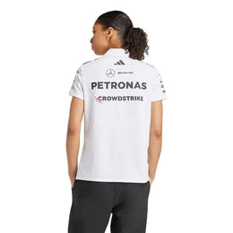 Mercedes-AMG F1 Women's adidas 2025 Team Polo white