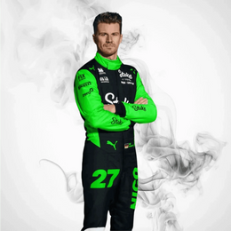 Nico Hulkenberg 2025 Kick Sauber F1 Costume Replica