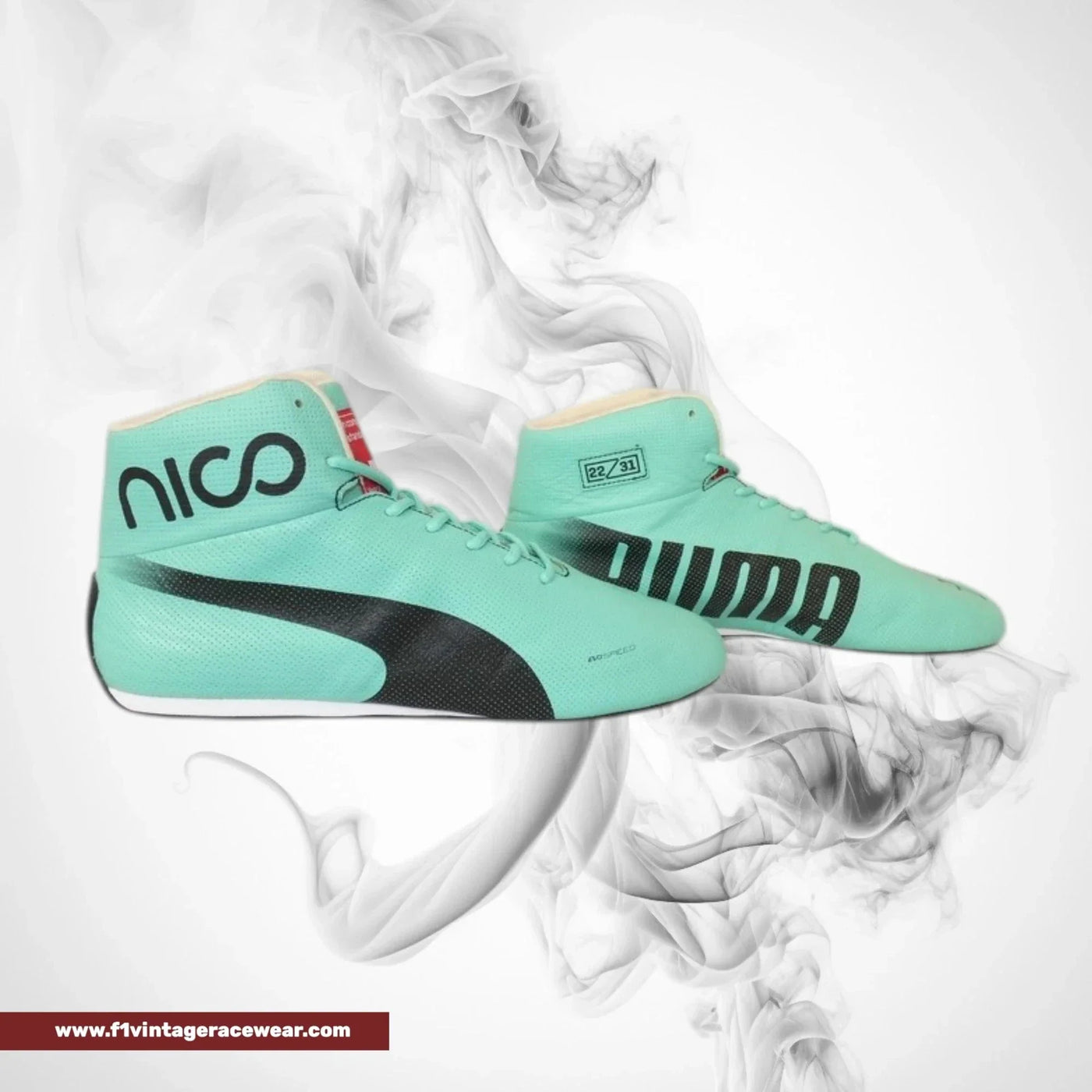 Nico Rosberg limited edition 2016 commemorative Puma race boots